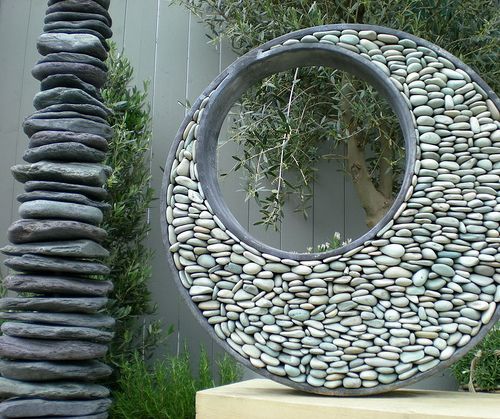 Шикарные идеи украшения сада из камня - садовый арт