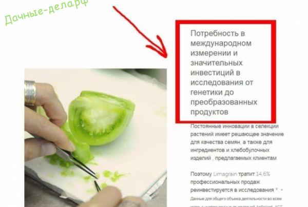 Российские продавцы ГМО-семян