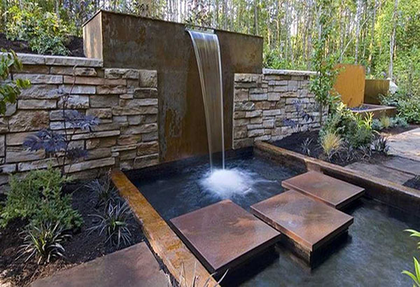 Как соорудить водопад своими руками на территории загородного дома
