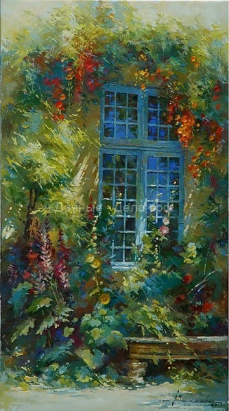 Солнечные дворики в россыпях цветов, слепящие зайчики и прохладные тени