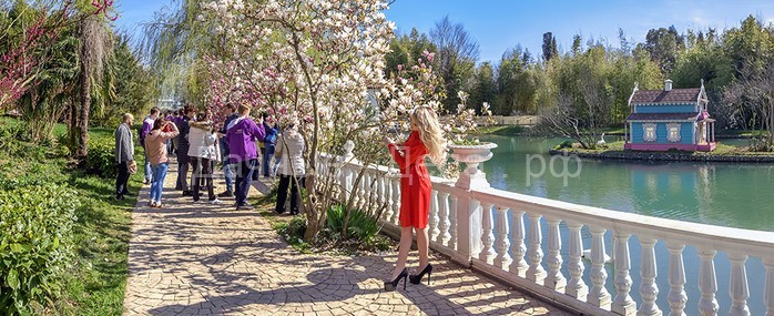 Цветочная красота в весеннем парке «Южные культуры» в Адлере!