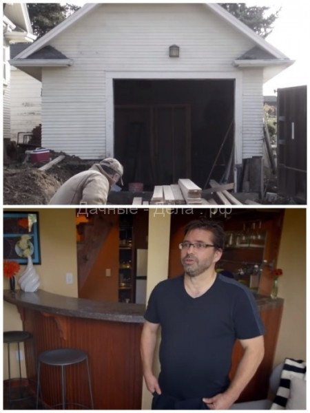 Предприимчивый американец превратил гараж в полноценный дом и поселил туда свою маму