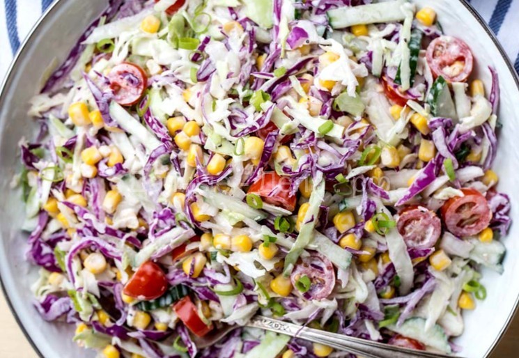 Салаты из капусты — простые рецепты вкусных салатов