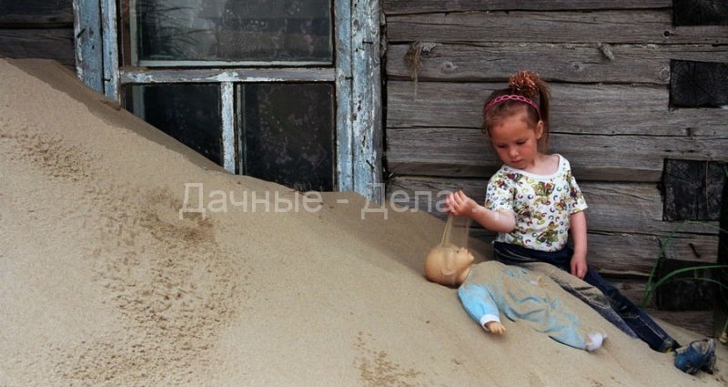 Русское село, заживо погребенное под песчаными дюнами