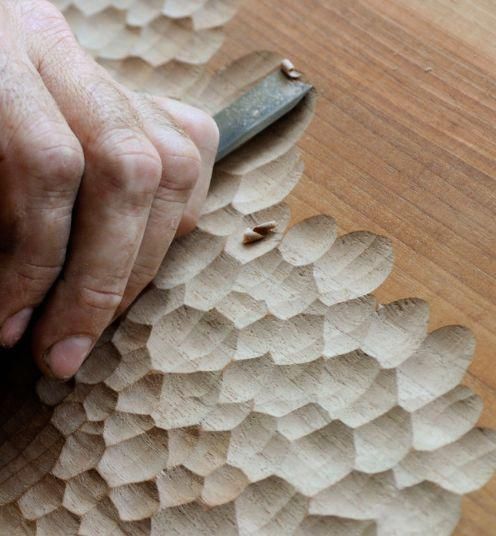 Простые способы создания сложной текстуры на дереве