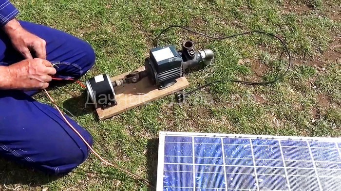 Как сделать насос на солнечной энергии для поливки огорода