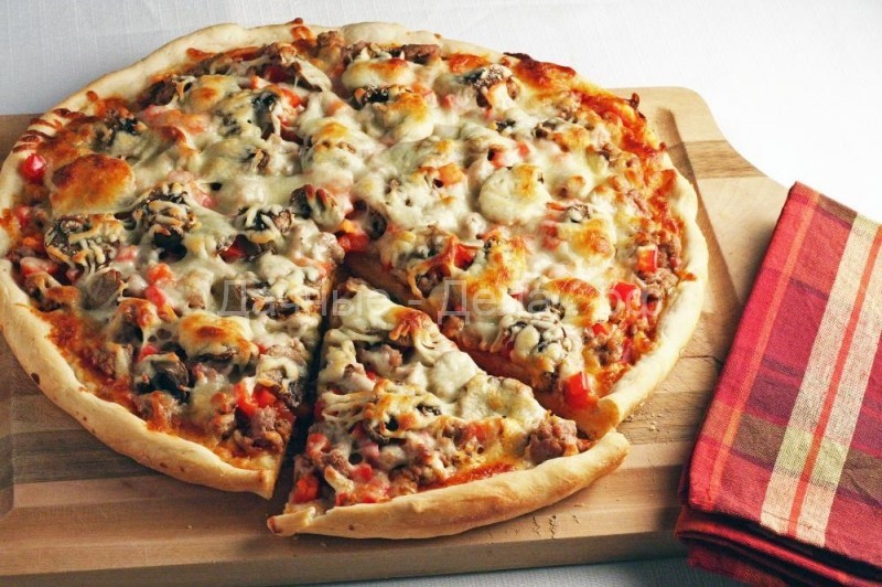 Пицца - 3 моментальных варианта теста и 7 лучших начинок