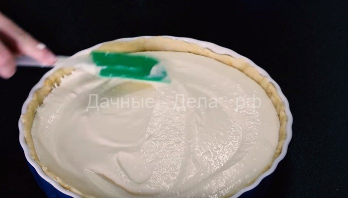 Творожный пирог с клубникой - рецепт из СССР