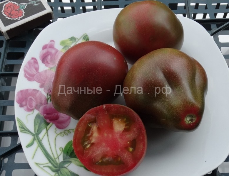 Лучшие сорта черных томатов