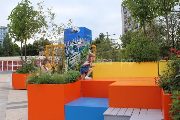 Летние сады "Цветочного джема" в Москве