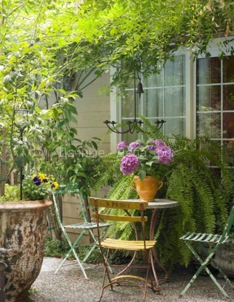 25 идей обустройства уютных уголков для отдыха в саду