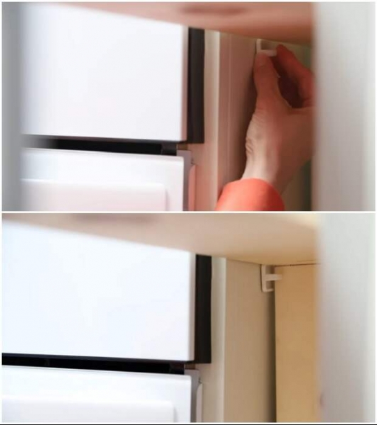 Для любителей использовать каждый сантиметр пространства: что делать с пролётом между шкафом и холодильником?