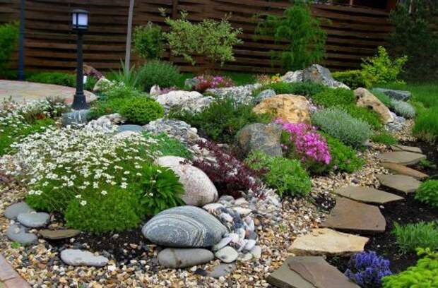Камни на участке – 10 идей для вашего сада